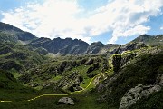 42 Seguo una labile traccia per il Passo di Reseda